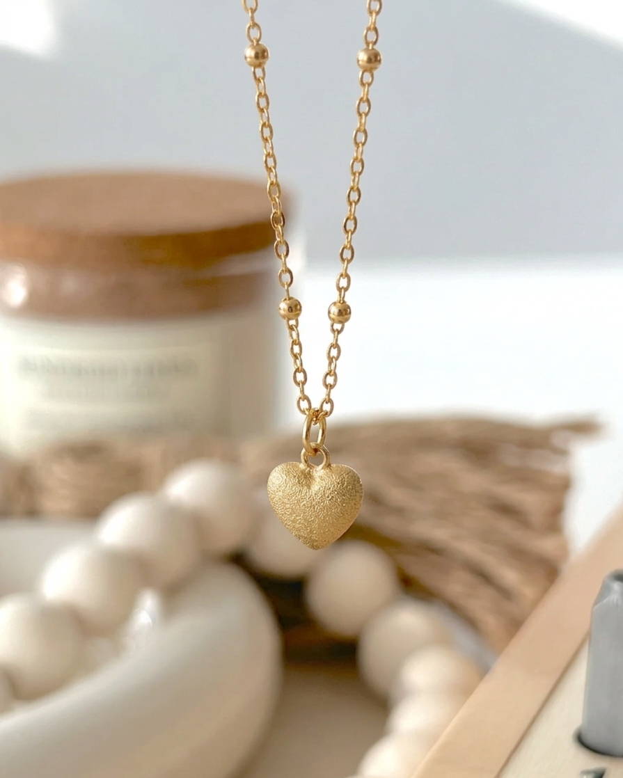 Golden Heart Pendant