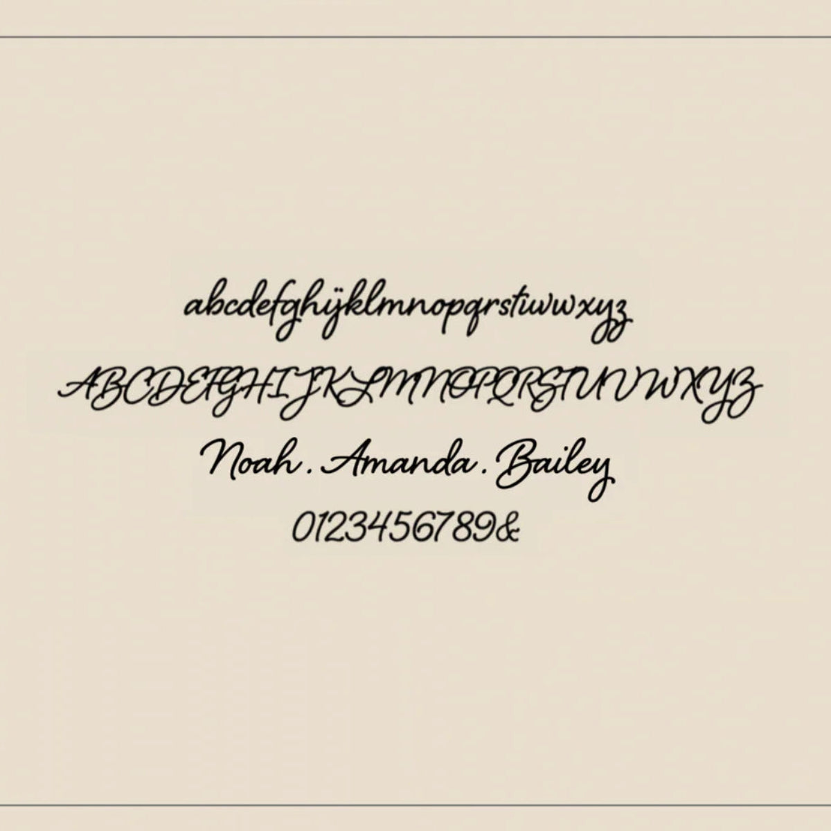 Dainty Name Necklace