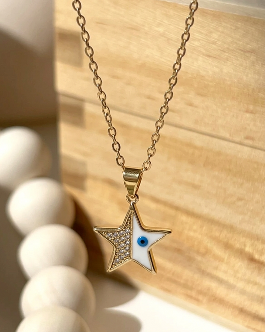 Evil Eye Star Charm