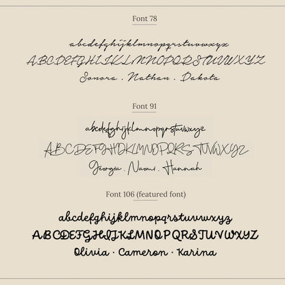 Tiny Name Necklace