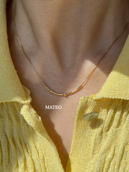 Unisex Morse Code Necklace