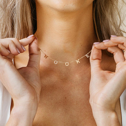 Letter Name Necklace