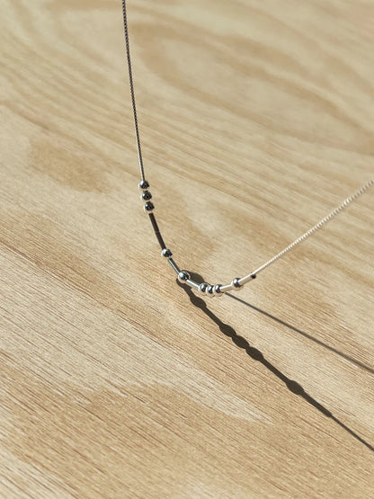 Unisex Morse Code Necklace