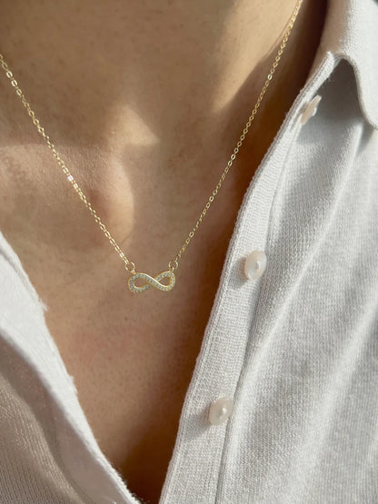 Forever Infinity Charm Necklace