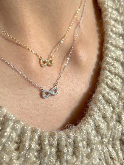 Forever Infinity Charm Necklace