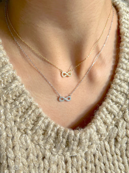 Forever Infinity Charm Necklace