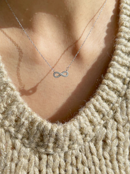 Forever Infinity Charm Necklace