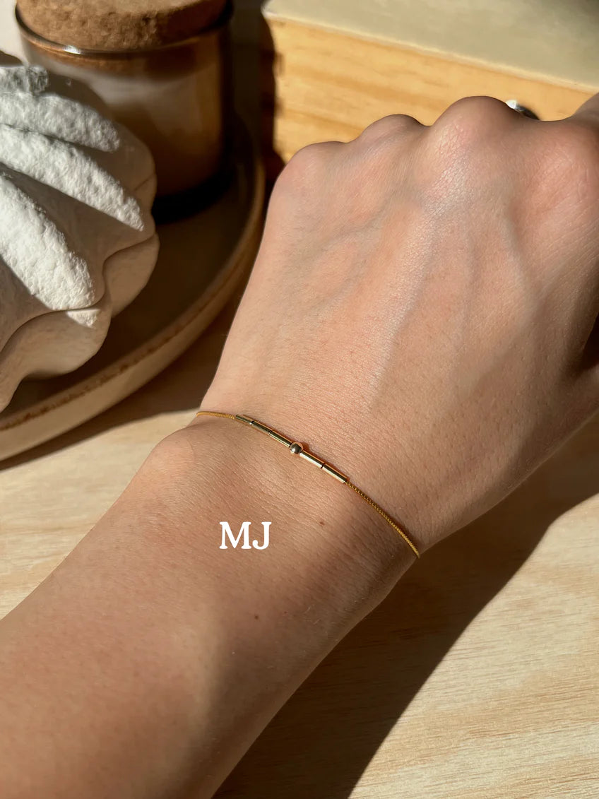 Unisex Morse Code Bracelet