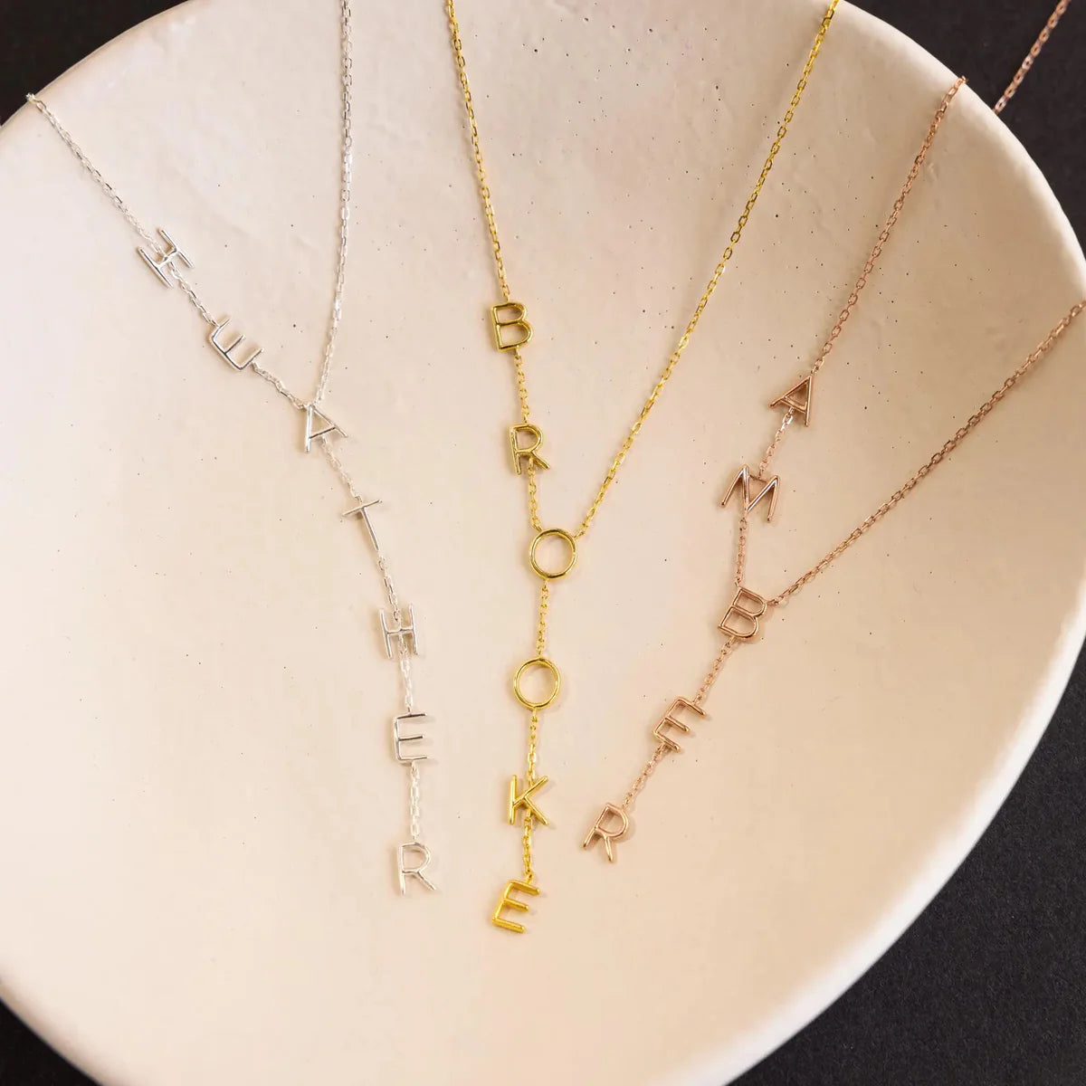 Letter Name Necklace