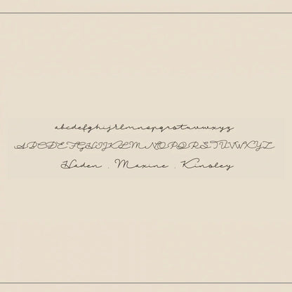 Minimal Name Necklace