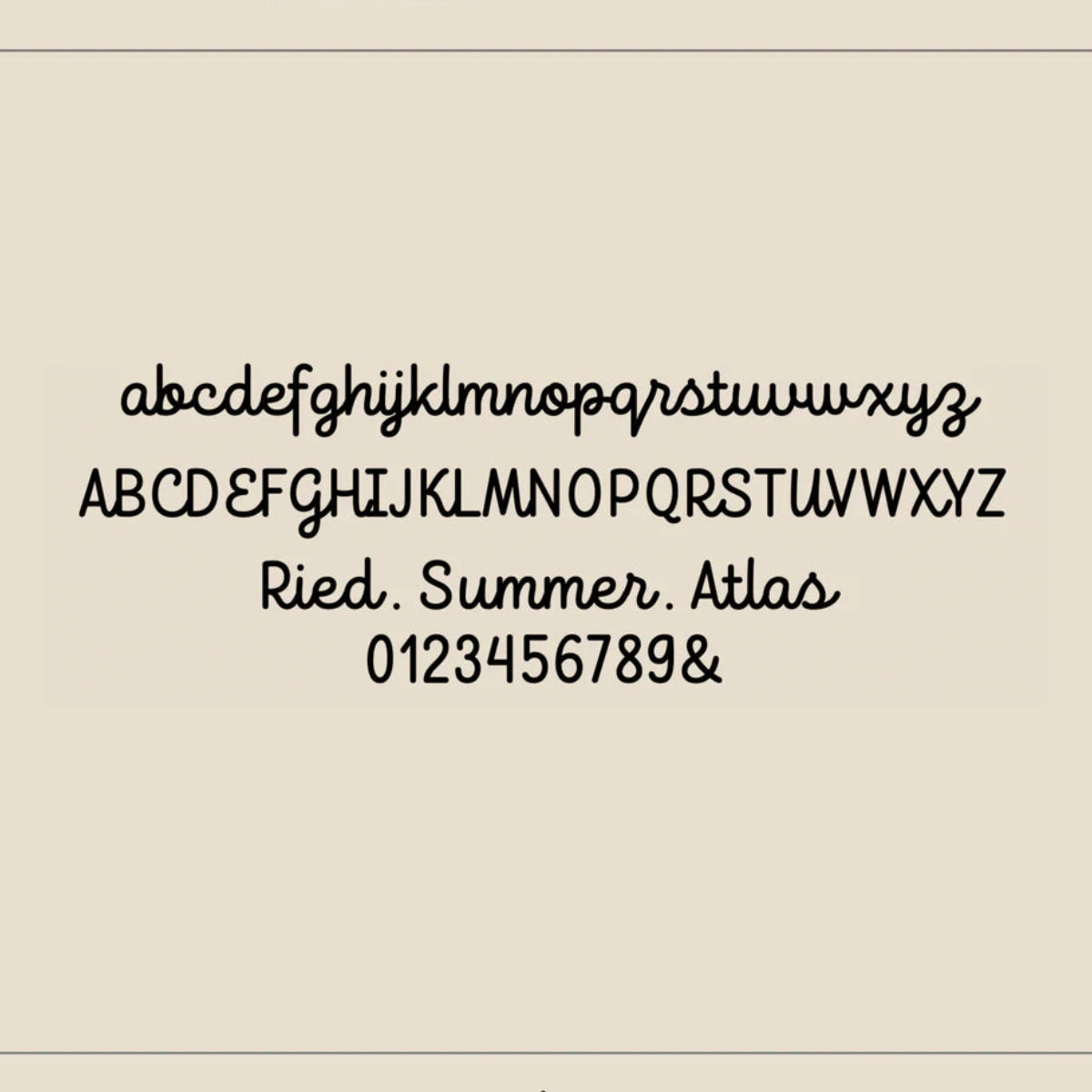Tiny Name Bracelet