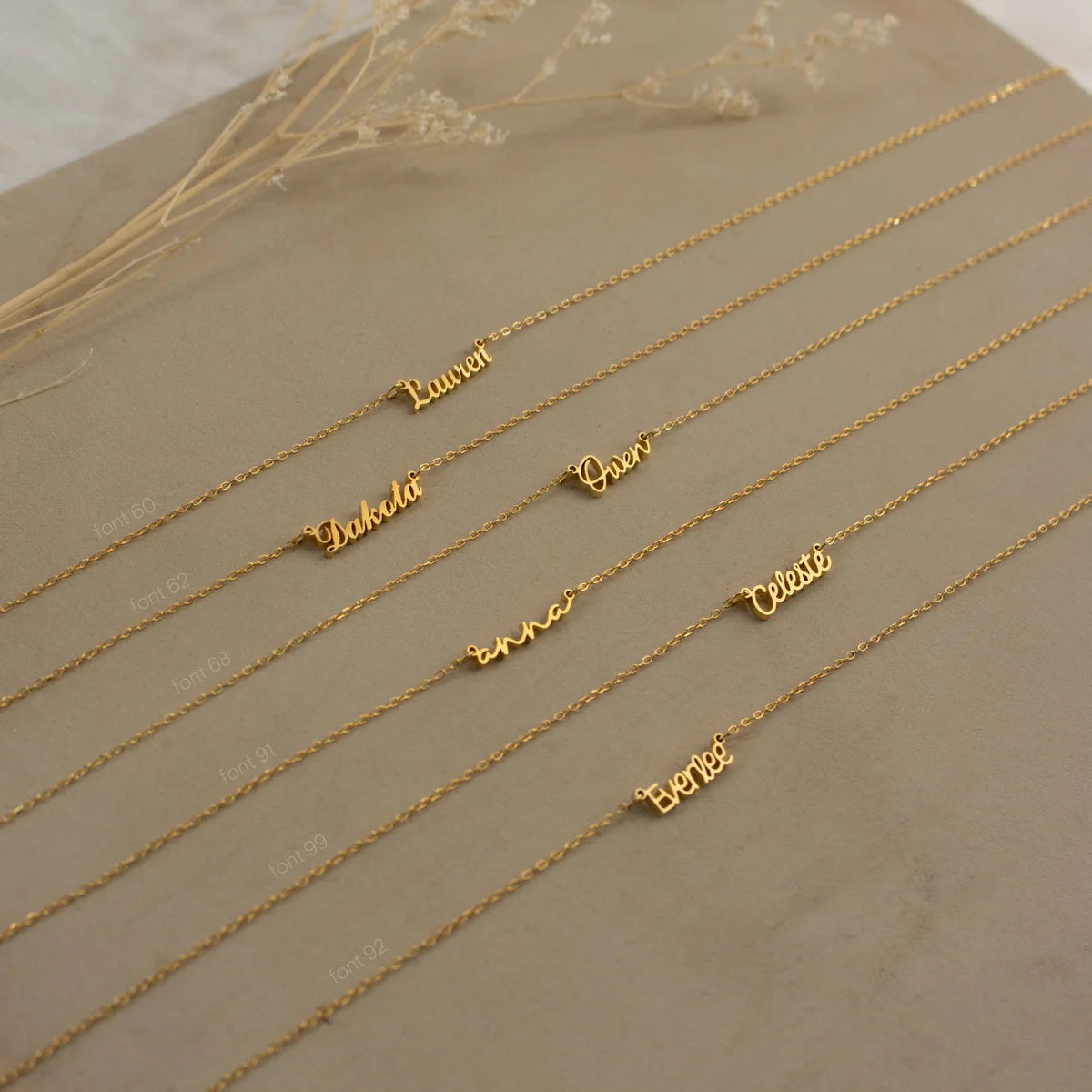 Dainty Name Necklace
