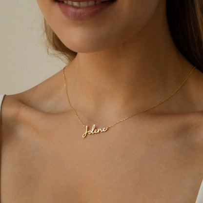 Custom Nella Name Necklace