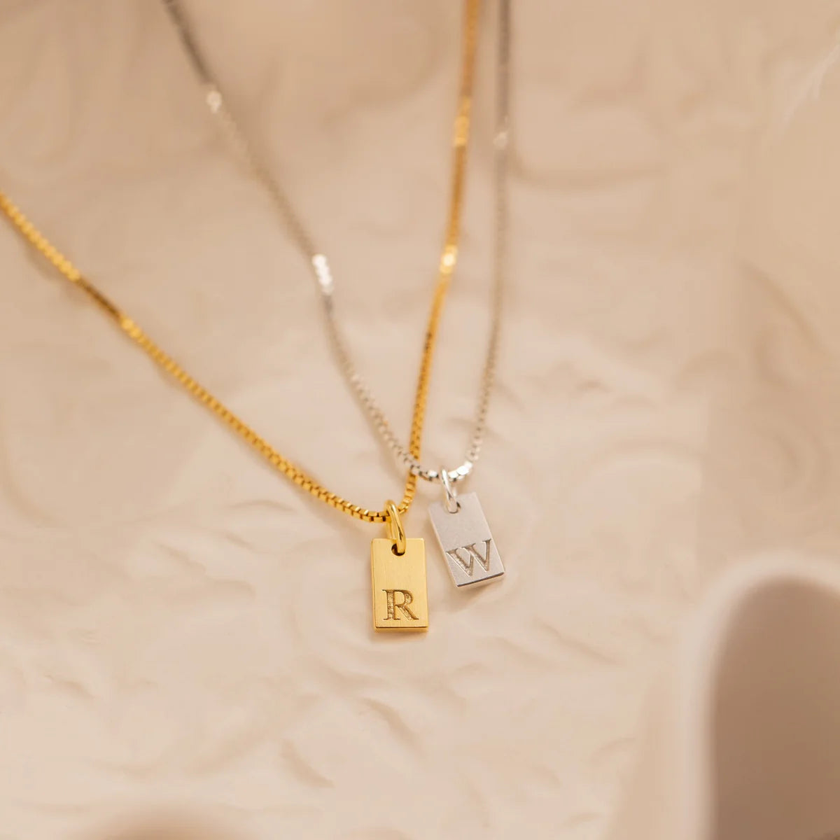 Initial Tag Pendant