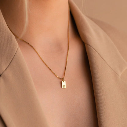 Initial Tag Pendant