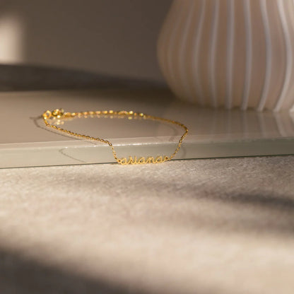 Dainty Name Bracelet