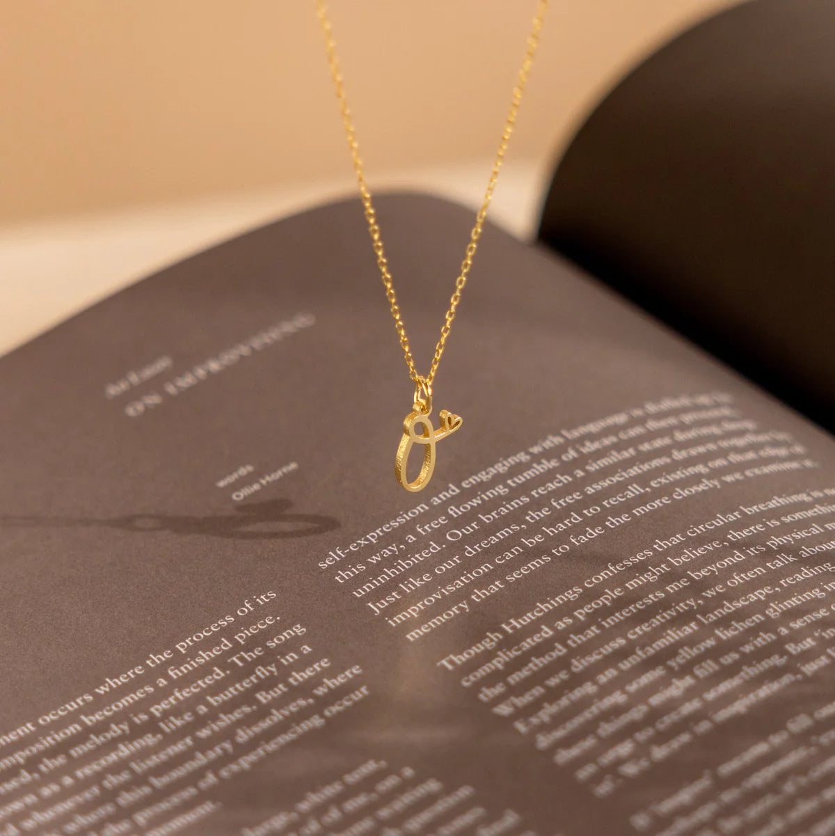 Cutest Initial with Heart Pendant