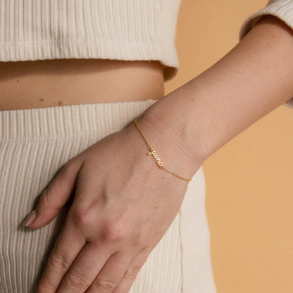 Dainty Name Bracelet