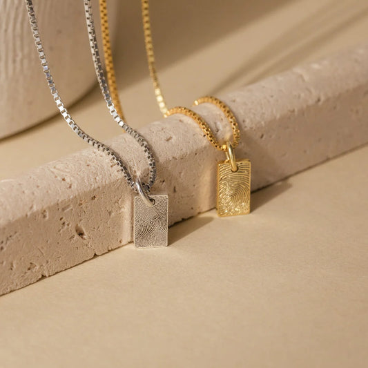 Fingerprint Tag Pendant