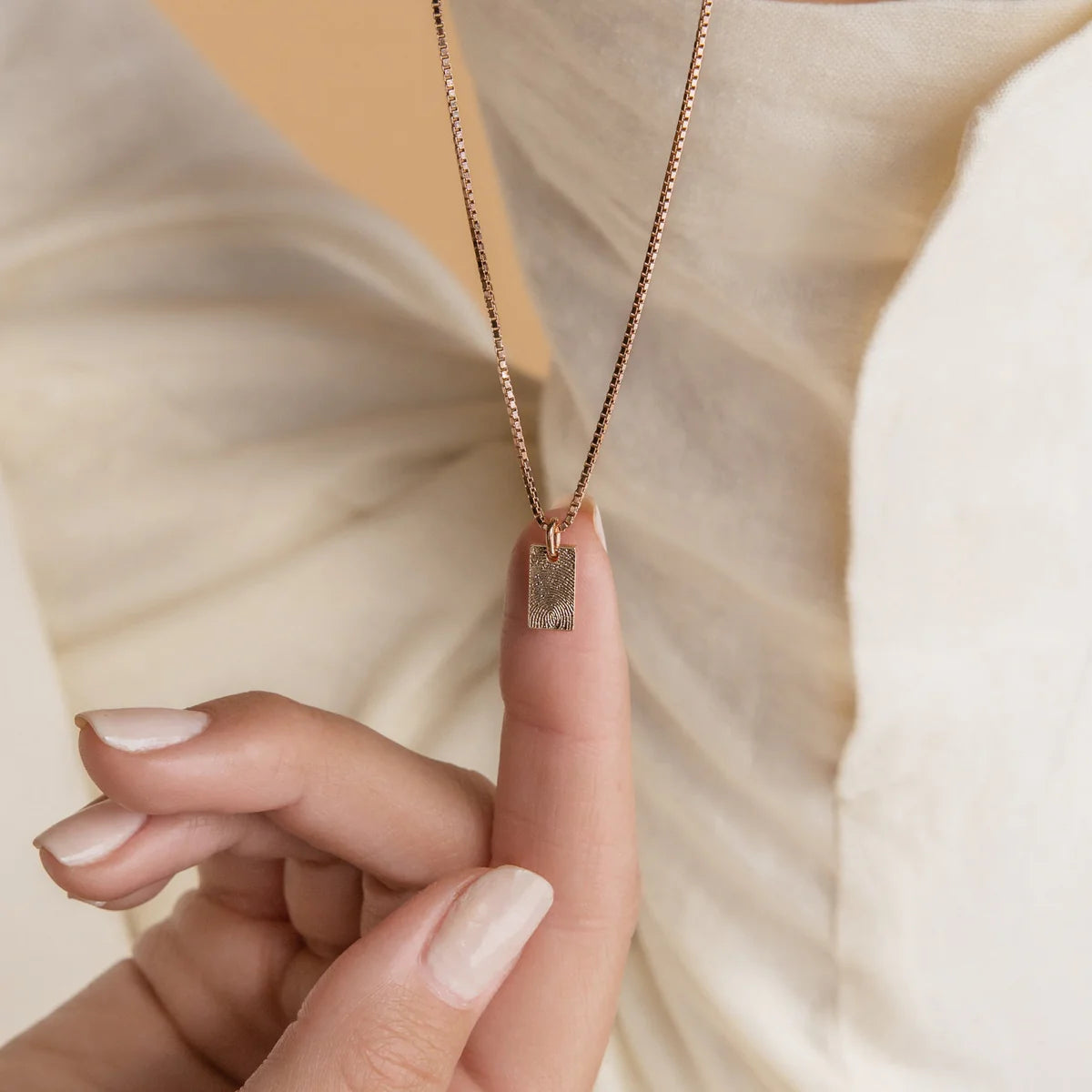 Fingerprint Tag Pendant