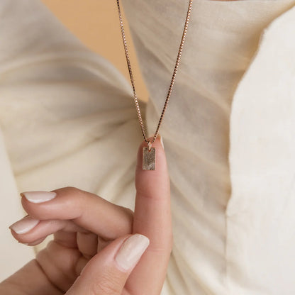Fingerprint Tag Pendant