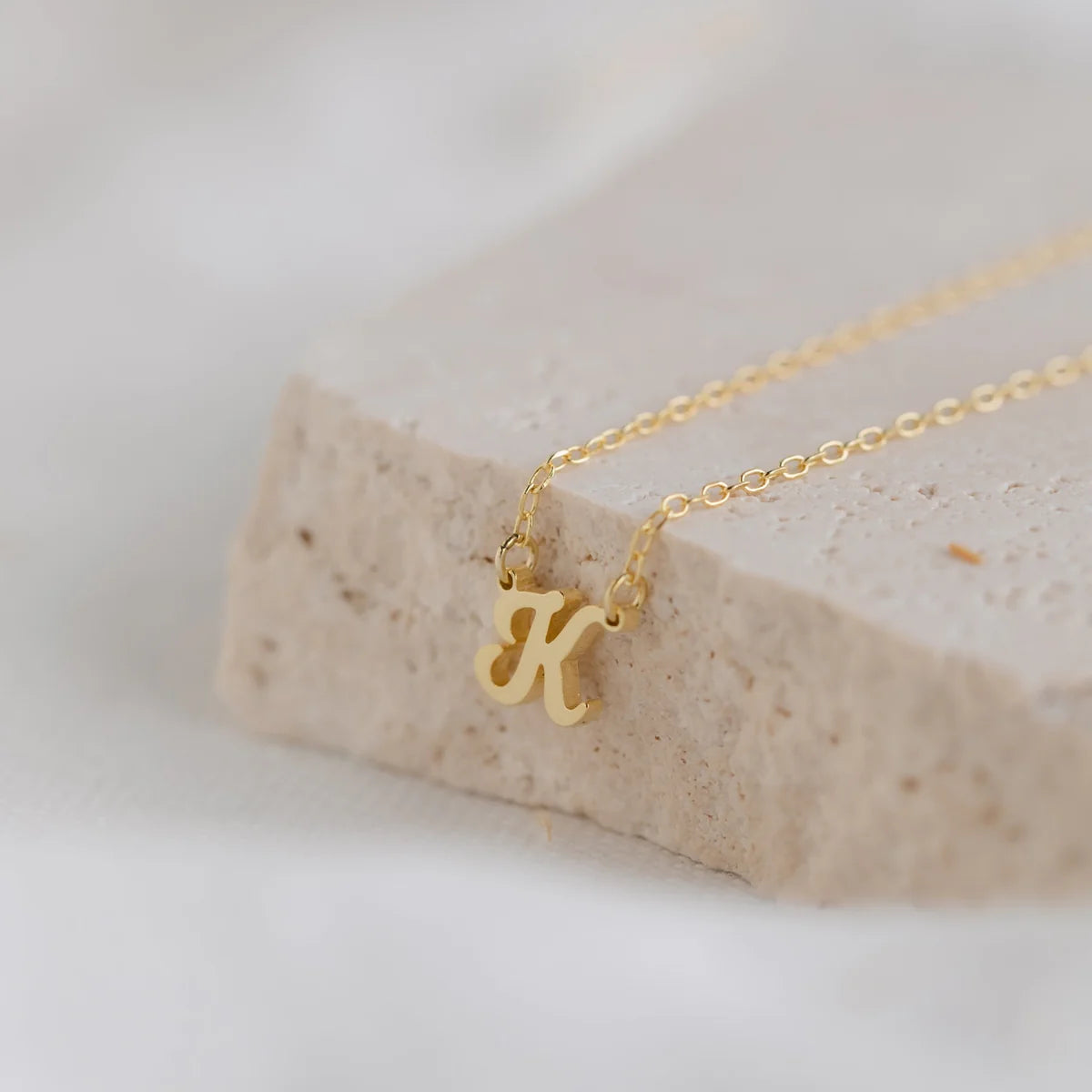 Dainty Initial Necklace