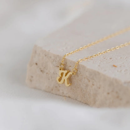 Dainty Initial Necklace