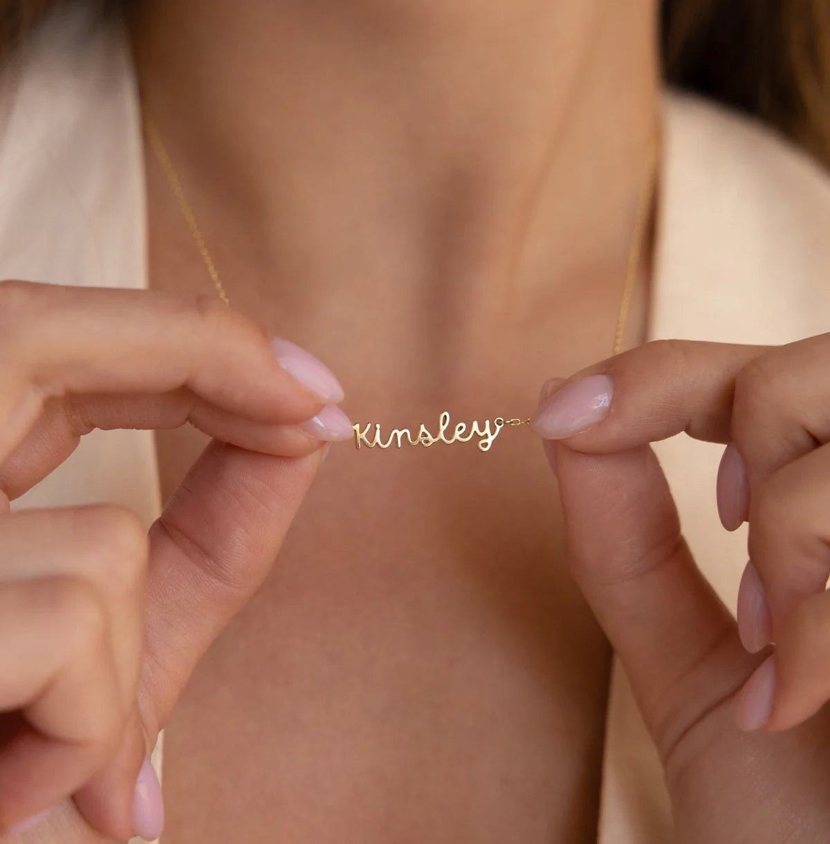 Tiny Name Necklace