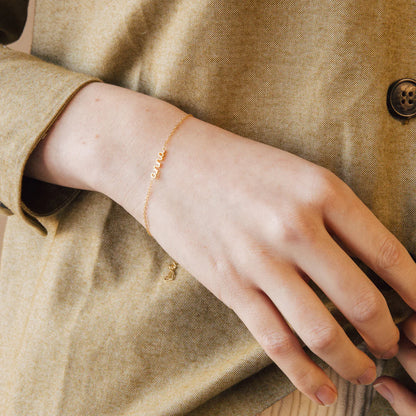 Tiny Name Bracelet