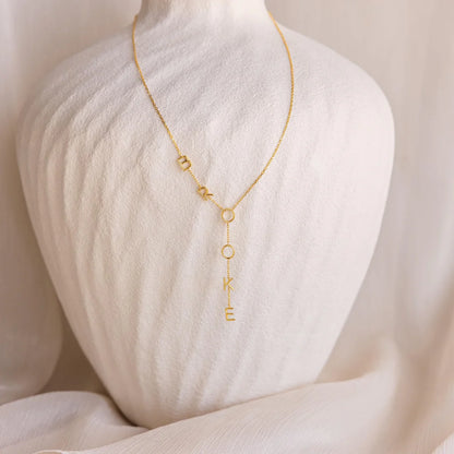 Letter Name Necklace