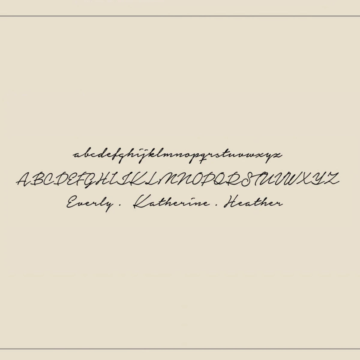 Venice Tiny Name Bracelet
